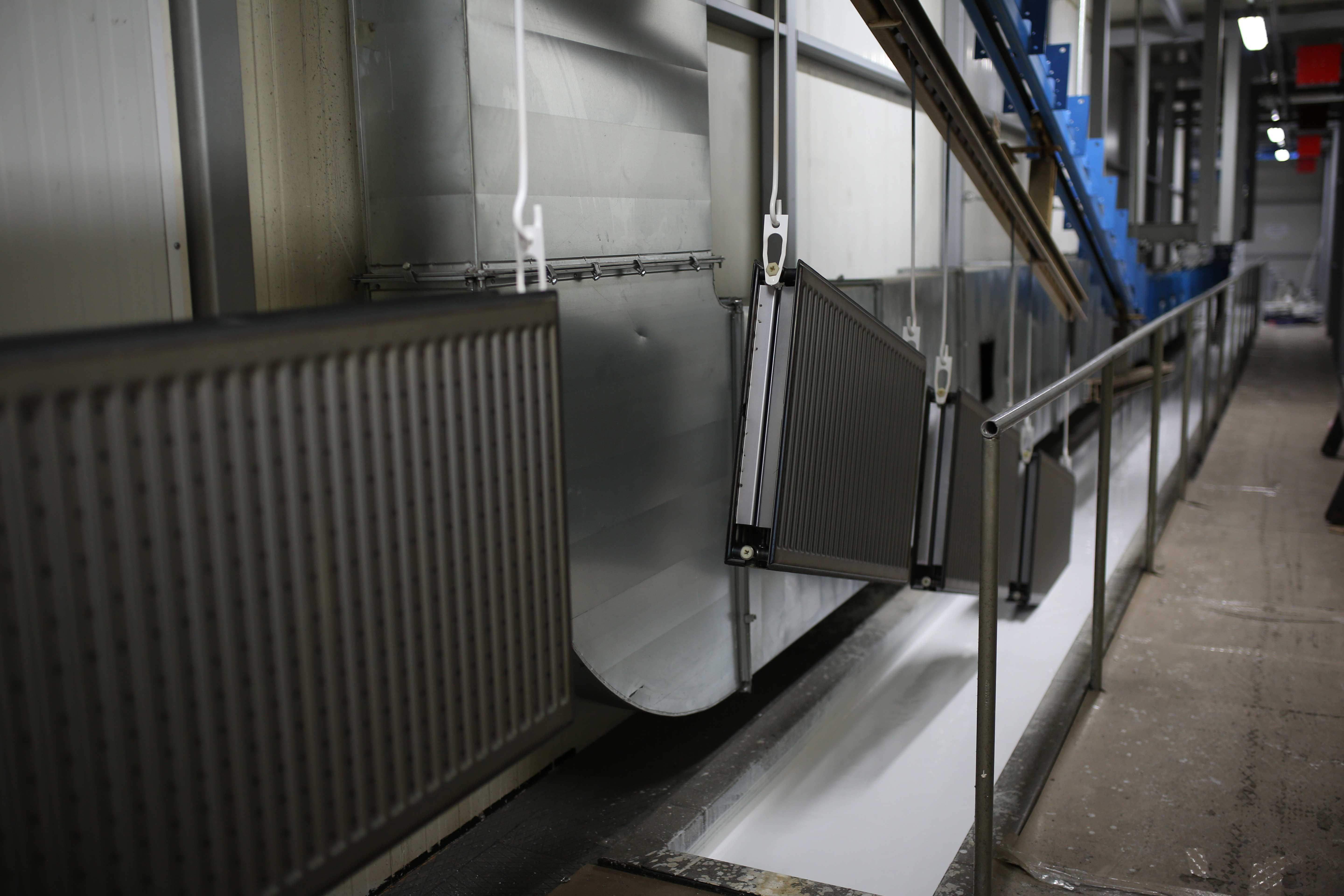 We Have Performed Electrostatic Powder Coating Plant Installation in Elba